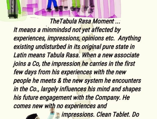 Tabula Rasa Moment