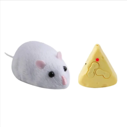 Thumbnail: 4-Way Remote Control Flocking Mouse Toy