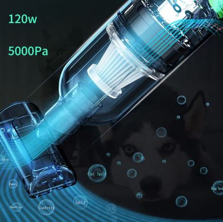 Thumbnail: Portable Pet Hair Vacuum Cleaner