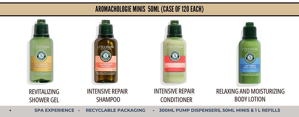 YACHT OUTFITTING YACHT SHAMPOO TOILETRIE