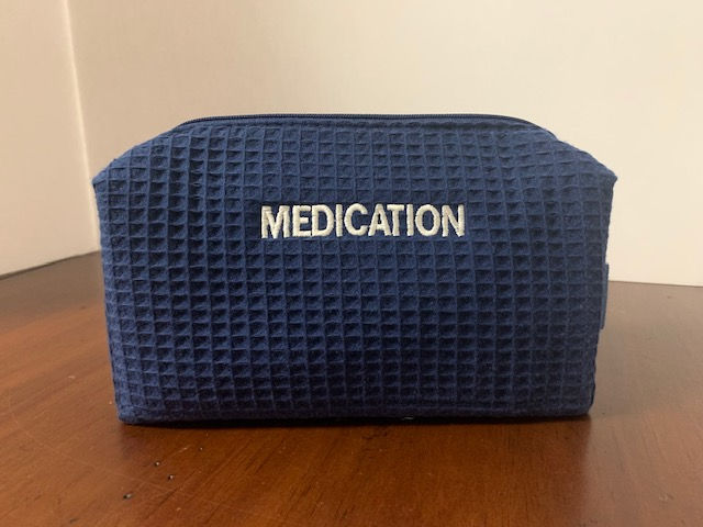 Thumbnail: Organizer. Cosmetic Bag, Waffle.