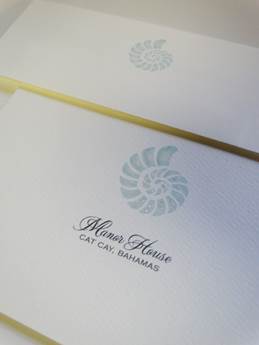 AQUALUXE NOTE CARDS