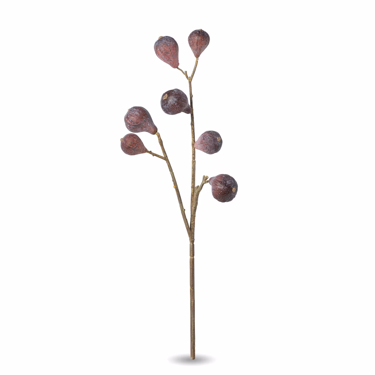 Faux Floral Stem Selection Package. Assorted Market Selection  Carolina Fig Branch. L4" x W6" x H18.