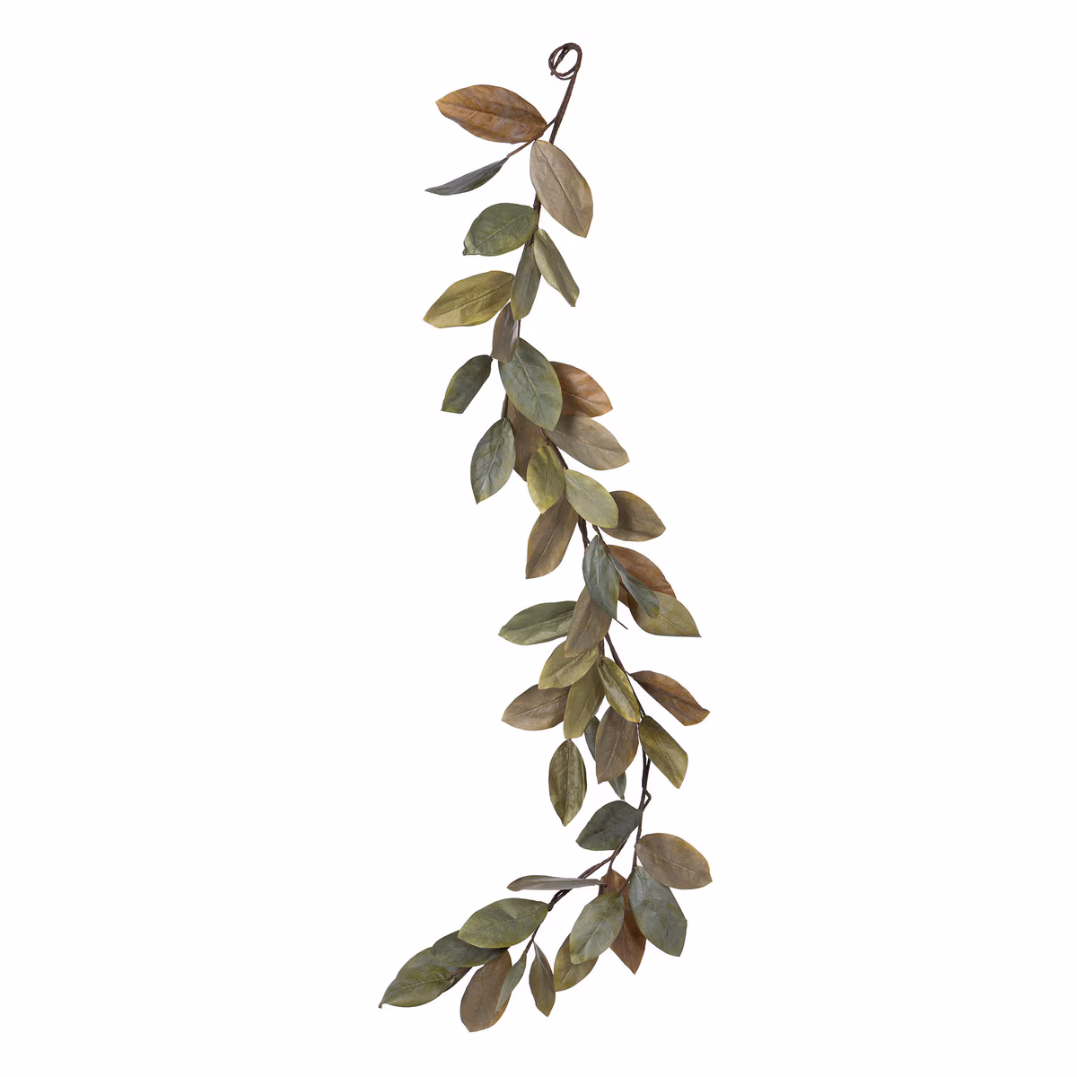 Faux Floral Stem Selection Package. Assorted Market Selection   Magnolia Garland. L72" x W7" x H1"
