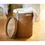 Thumbnail: Hamper. Round Hamper with Lid. 15"x20"