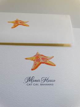 AQUALUXE NOTE CARDS