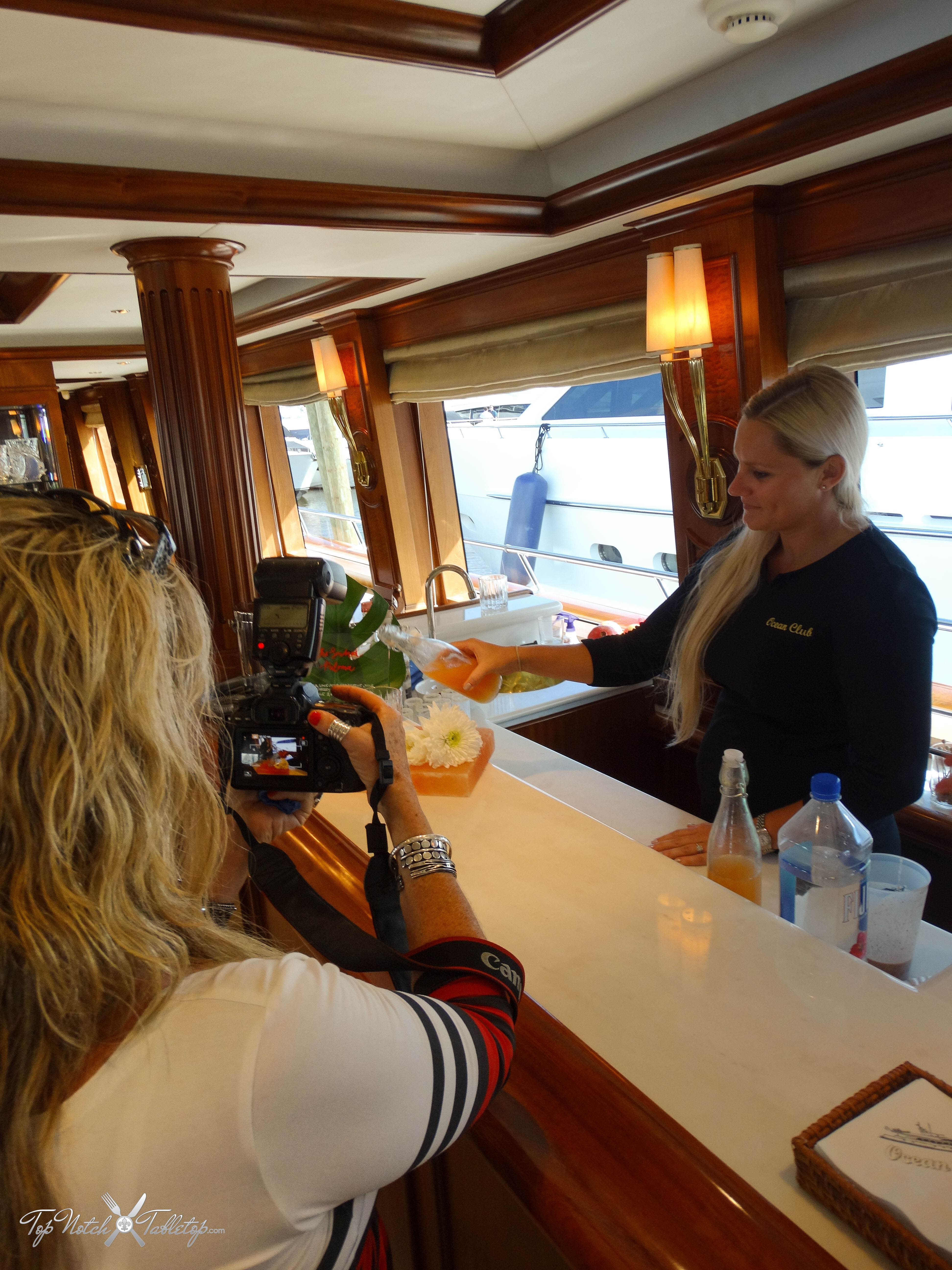 MY Ocean Club Chief Stew CC Childers & A