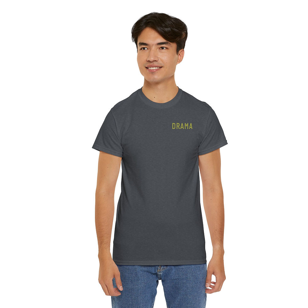 Miniatura: Unisex Heavy Cotton Tee - 'Drama' Shirt 