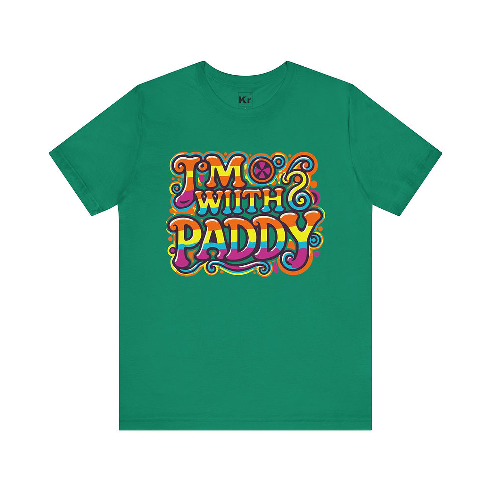 Thumbnail: I'm with Paddy Jersey T-Shirt-St. Patrick's Day Celebrations