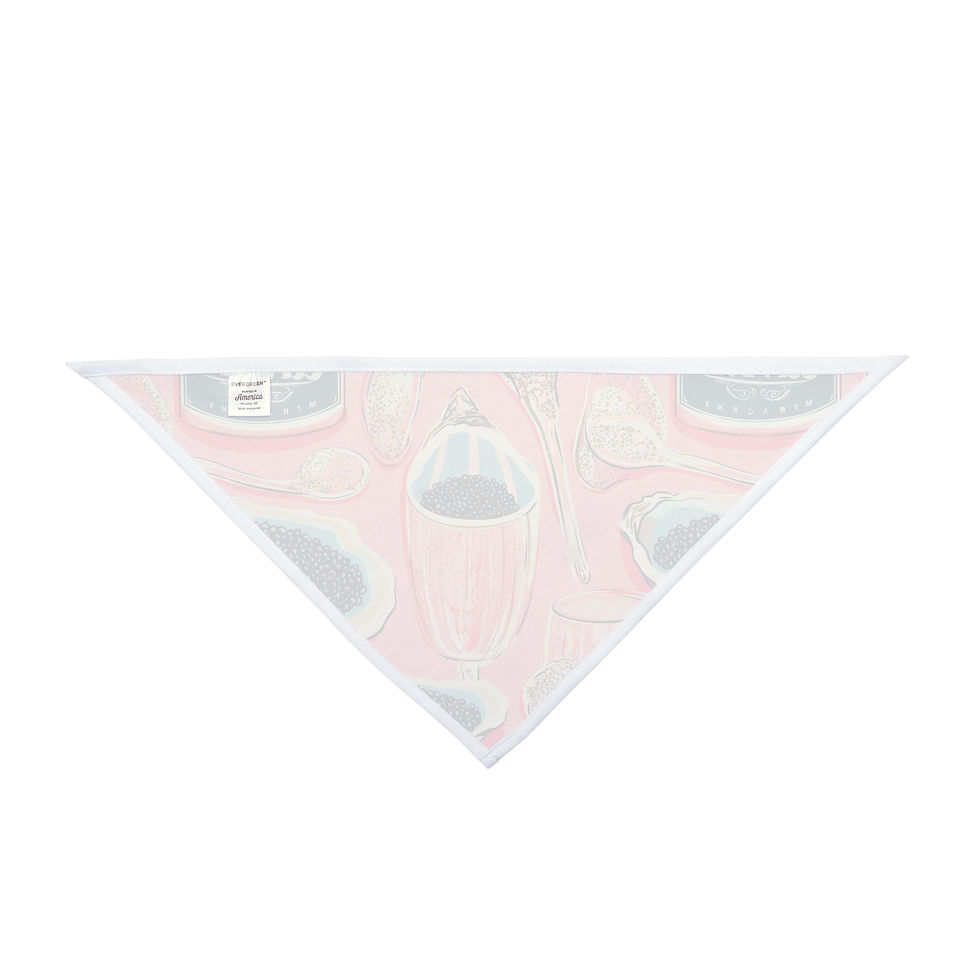 Thumbnail: Trendy Caviar Pet Bandana for Fashionable Pets