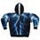 Miniatura: Unisex Lightning Drama Zip Hoodie - Aural Experience Fashion