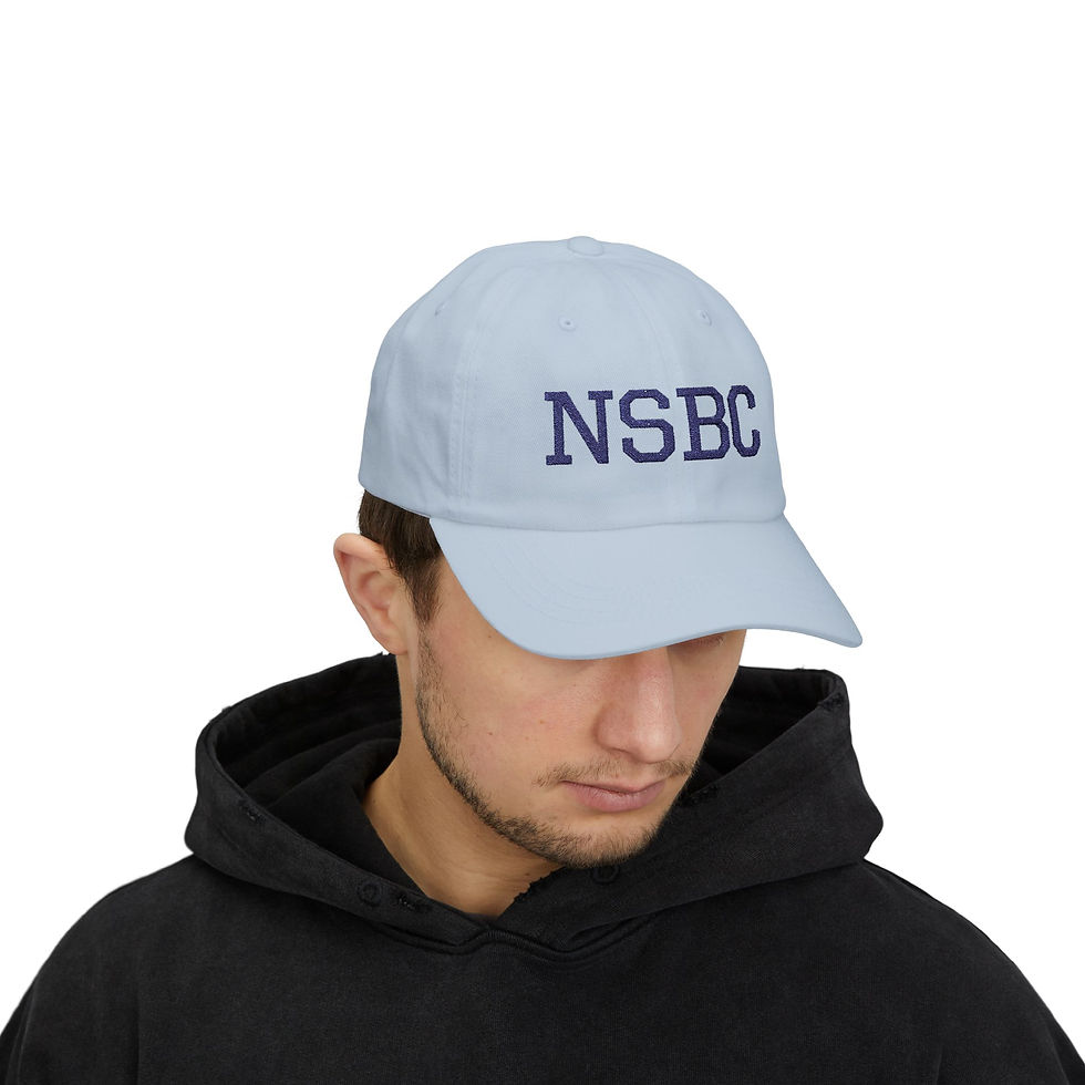 Miniatura: "NSBC" Blue Lettering Baseball hat