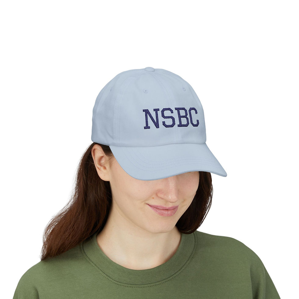 Miniatura: "NSBC" Blue Lettering Baseball hat