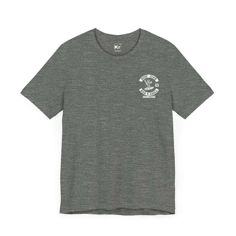 サムネイル： Surf Club Bar & Grill Unisex Short Sleeve Tee - Perfect for Beach Lovers