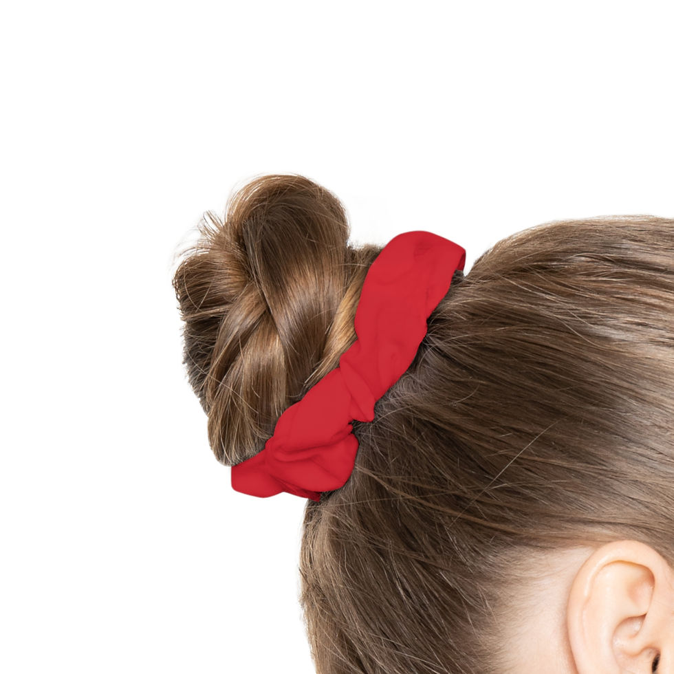 サムネイル： Female Ensemble Red Scrunchies 