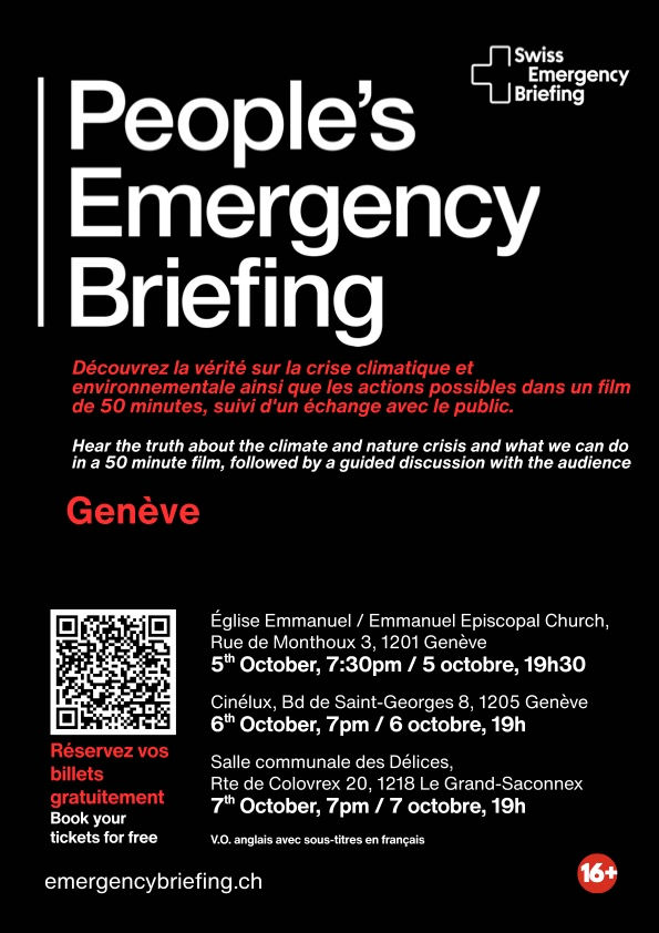 People's Emergency Briefing - Climate and Nature Crisis Film & Guided Discussion