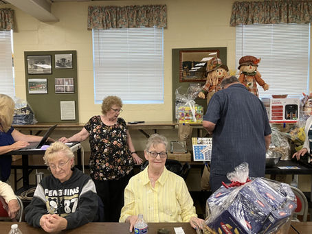 Basket Raffle Party was a great success!  A big thank you to all who helped in every way!