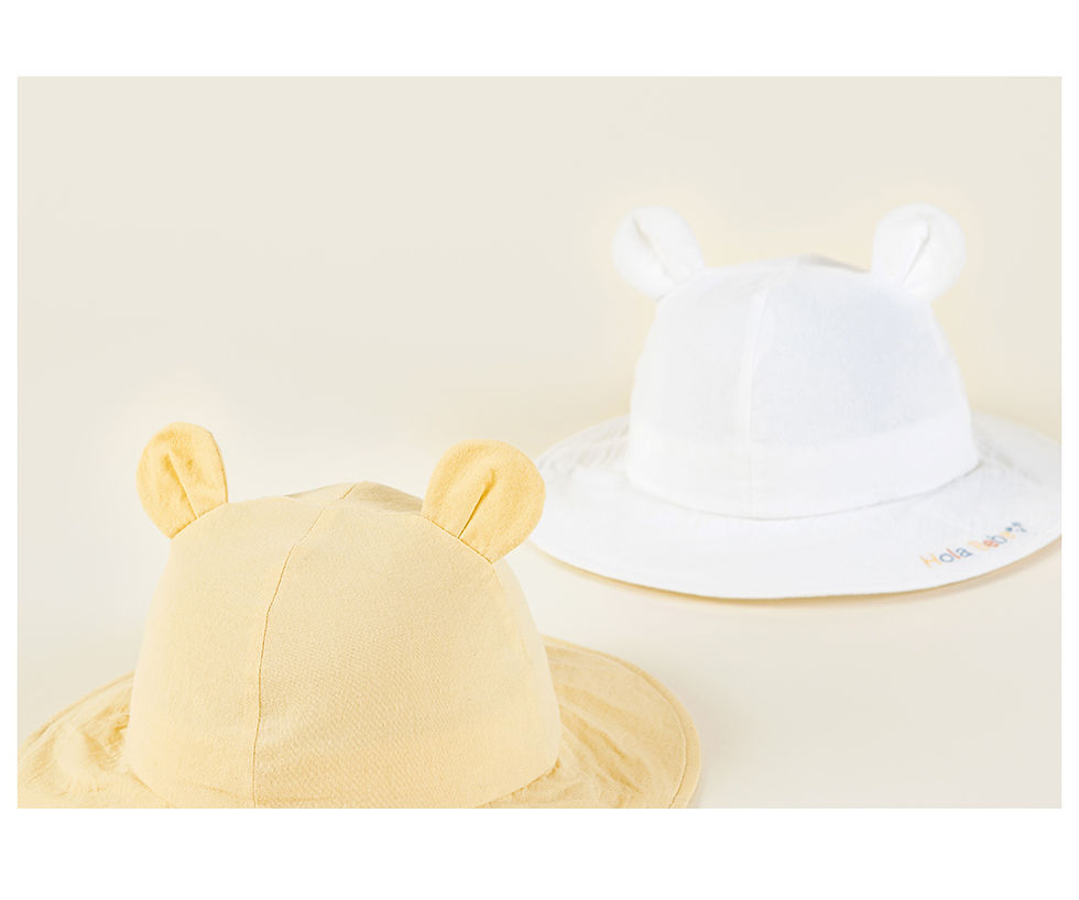 Thumbnail: The Babyboo Baby Sun Hat is perfect for use from spring to fall, designed to block UV rays while keeping your little one cool