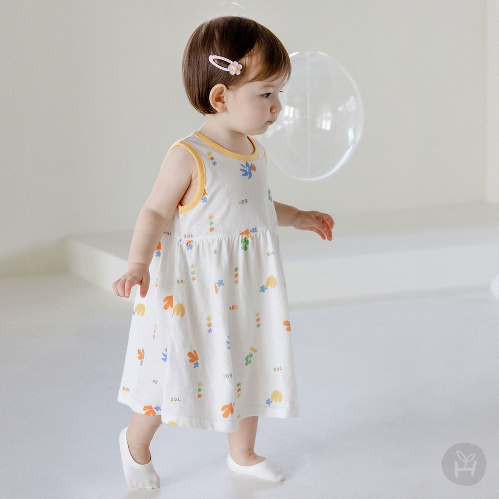 Introducing the Marilyn baby one-piece, made with cotton single jacquard fabric for added comfort and a generous fit, making