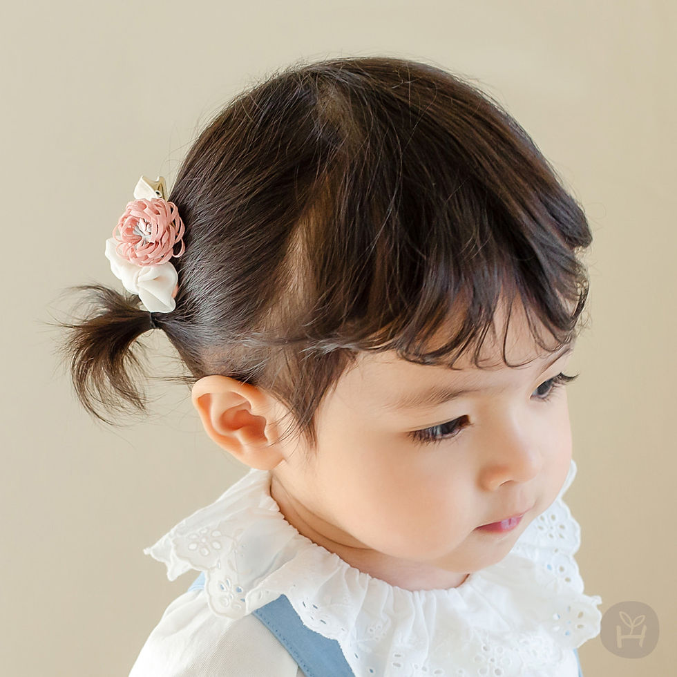 The Michelle Mini Baby Hairpin Set is a trendy and adorable accessory for your little one. Featuring two stylish options—a fe