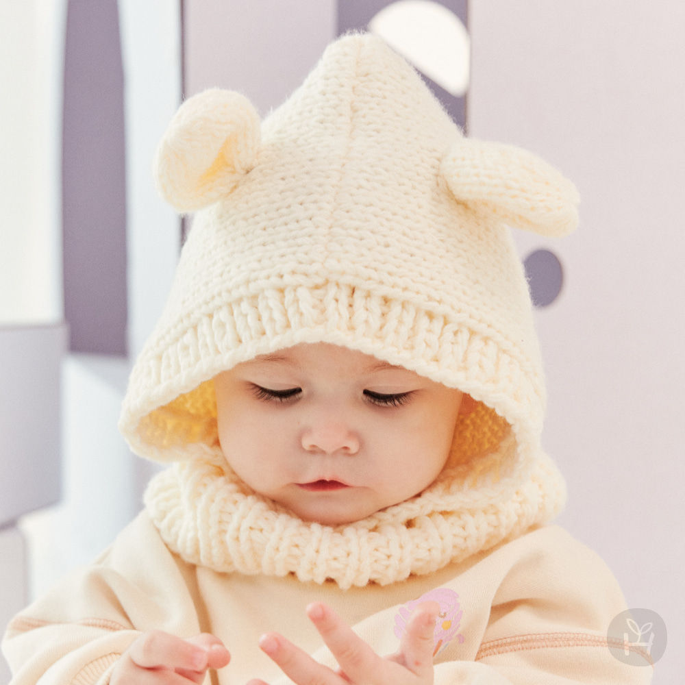 Ahra knit baby balaclava