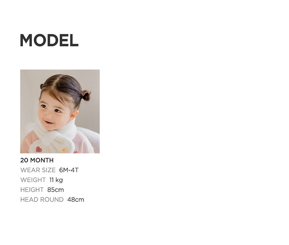 Thumbnail: Nico snow baby neckwarmer