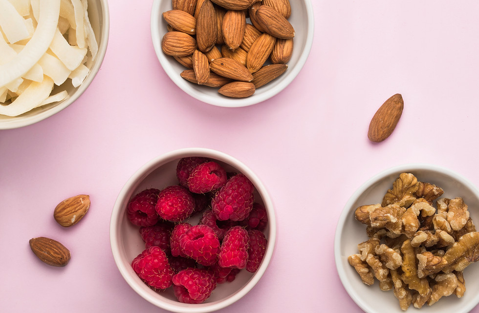 Raspberry and Various Nuts