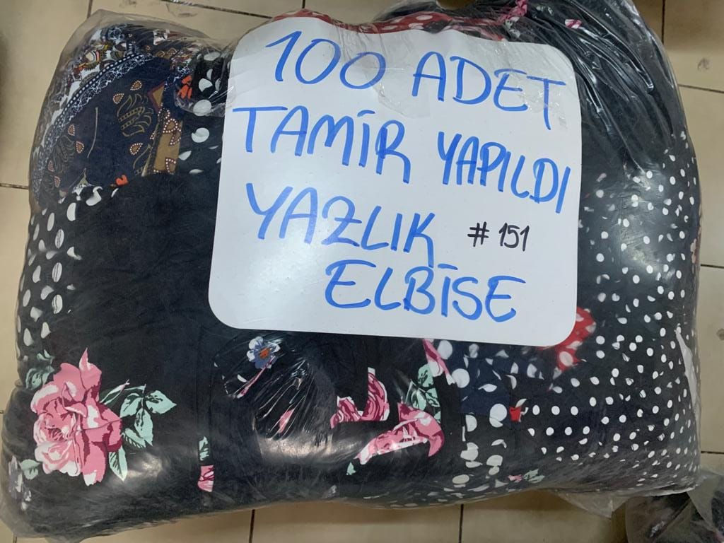 100 Ad. Yazlık Alman Elbise