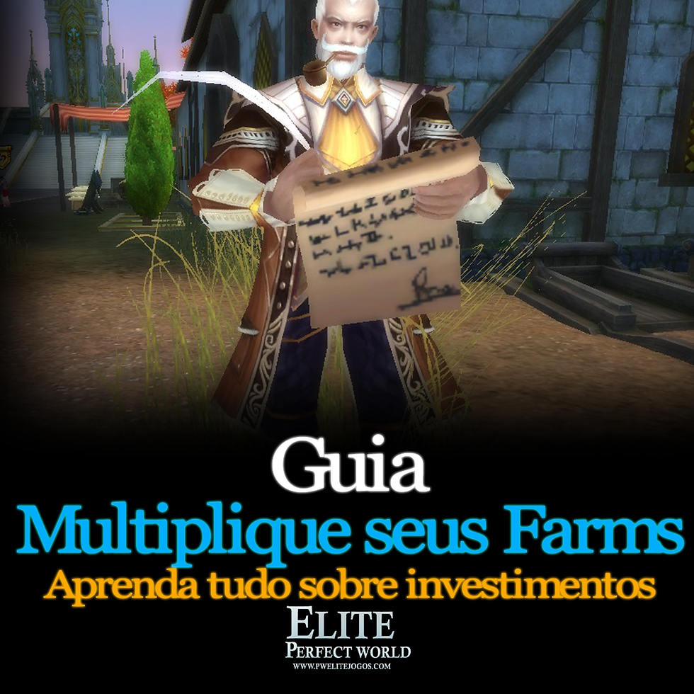 Multiplique seu Farme com a Bolsa de Valores Elite!