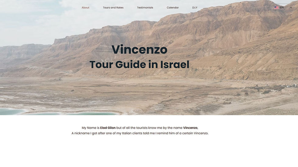 Home page Vincenzo.co.il
