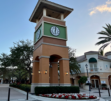 Weston_Town_Center_Clock_Tower,_Weston,_