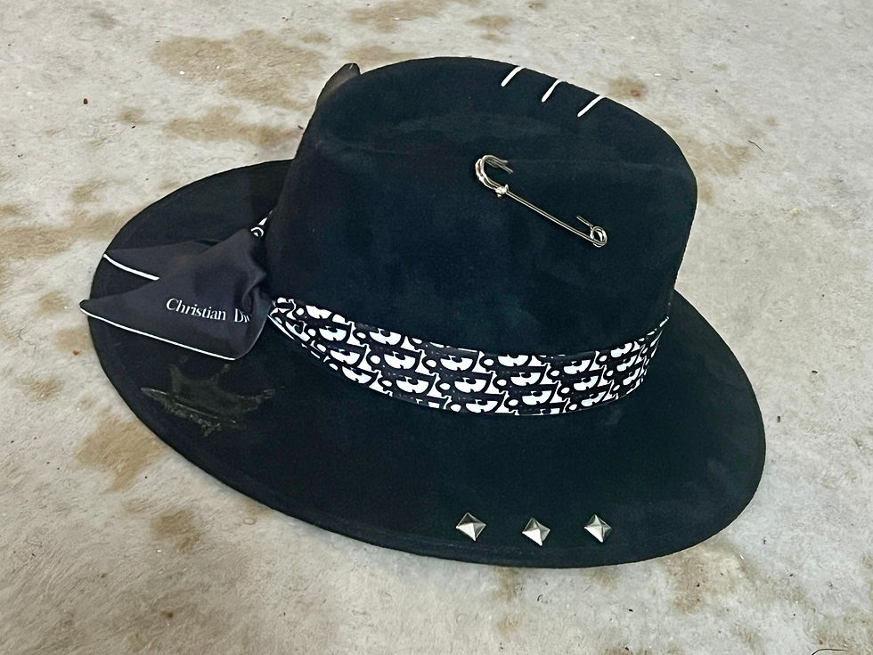 Thumbnail: Custom  "Christian Dior" Suede Crown