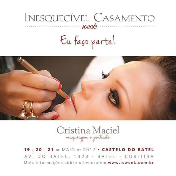 Está chegando a Inesquecível Casamento Week Curitiba!