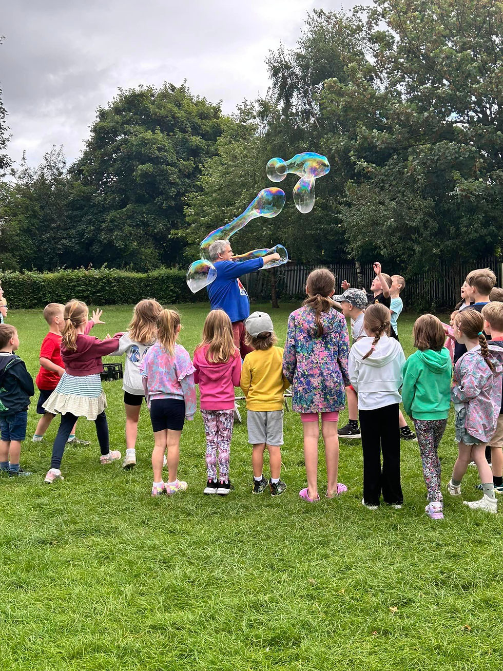 Giant Bubble Madness - Rothwell - Leeds - August 2024