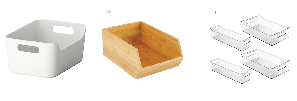 Pantry Organizing Products Storage Bins
