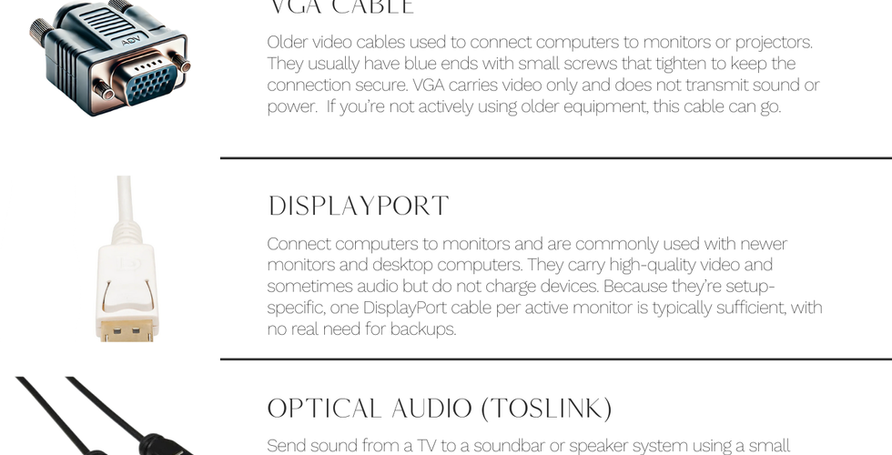 A step-by-step guide shows how to organize cords and cables so they stay easy to find and easy to maintain.