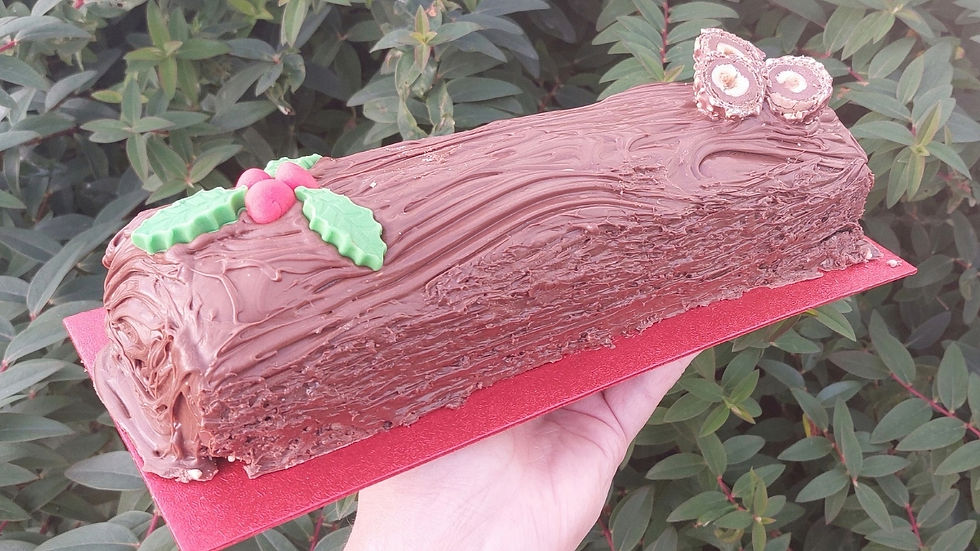 Ferrero Rocher Brownie Yule Log 1.5kg