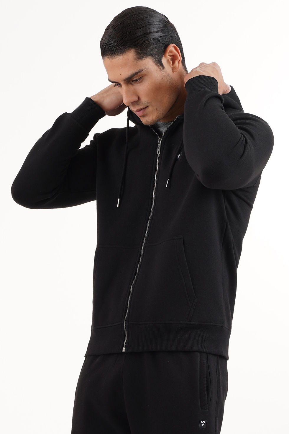 Thumbnail: Men's Zipper Hoodie Basic