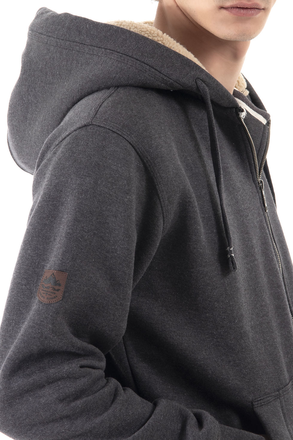 Thumbnail: Men's Zipper Hoodie Sherpa