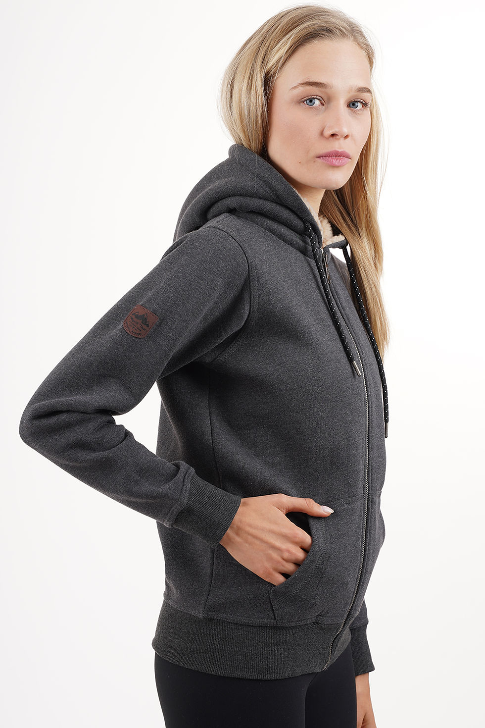 Thumbnail: Women's Zipper Hoodie Sherpa