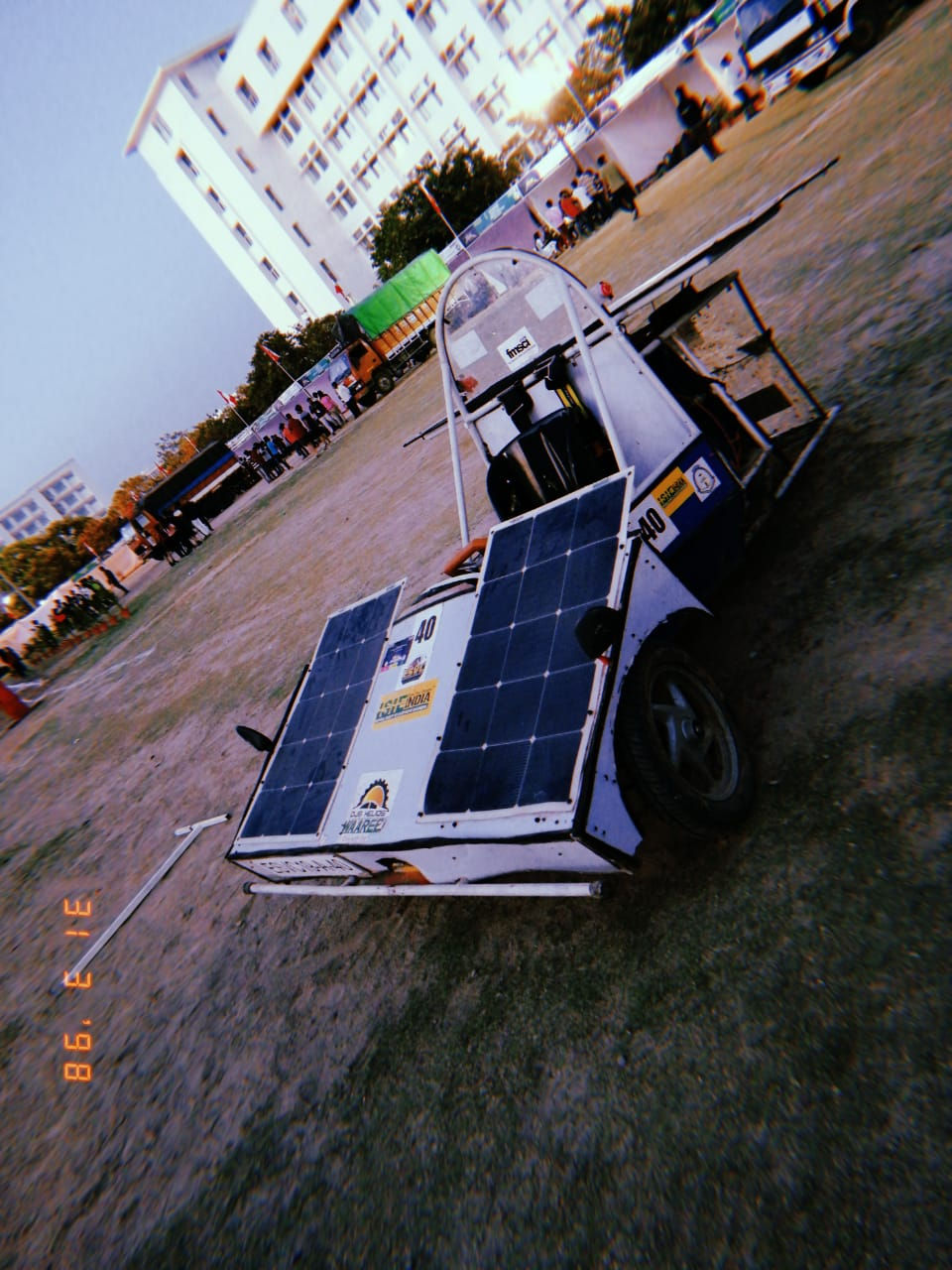 DJS Helios, Solar Electric Vehicle, Student team from Mumbai