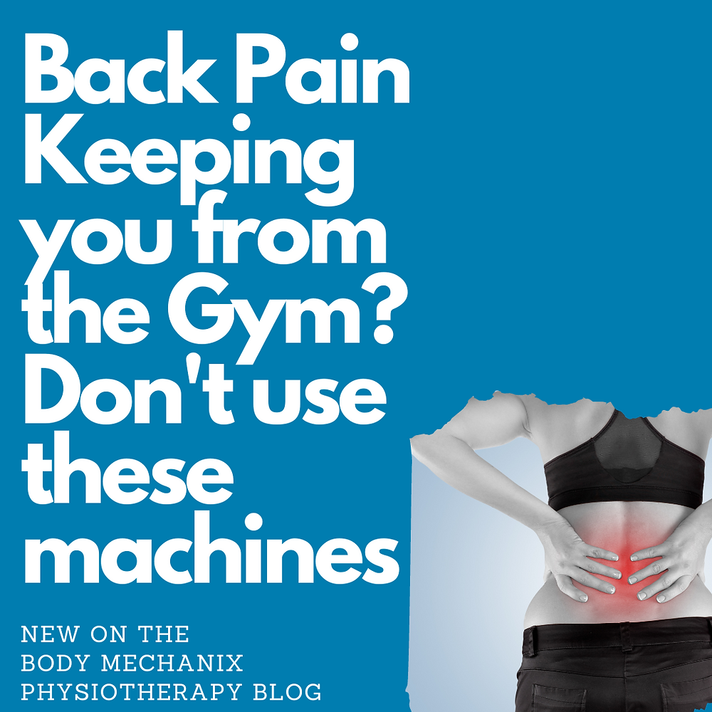 How to go back to the gym…even with back pain and what machines to avoid