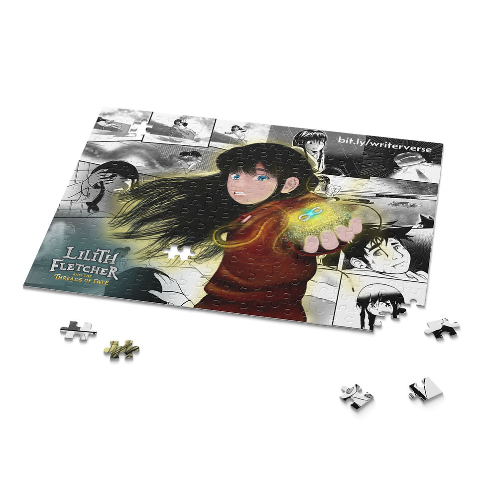 Thumbnail: Lilith Fletcher Puzzle - 120, 252, 500-Piece Anime Art