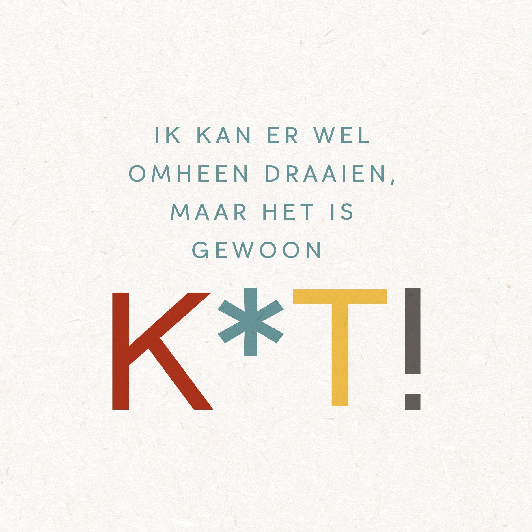 Hart onder de riem