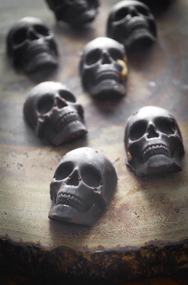 skull cookies