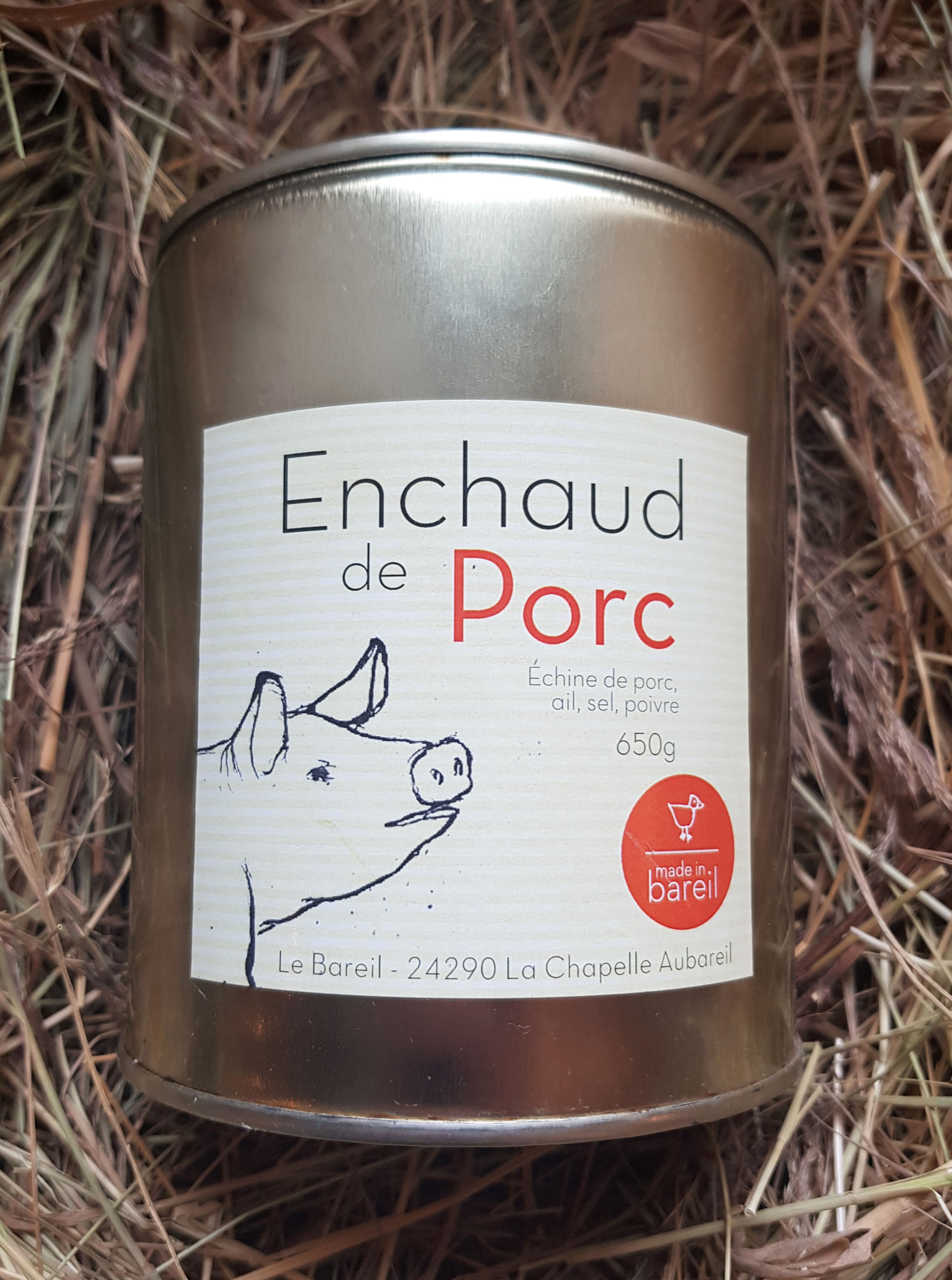 Enchaud de Porc 650 gr