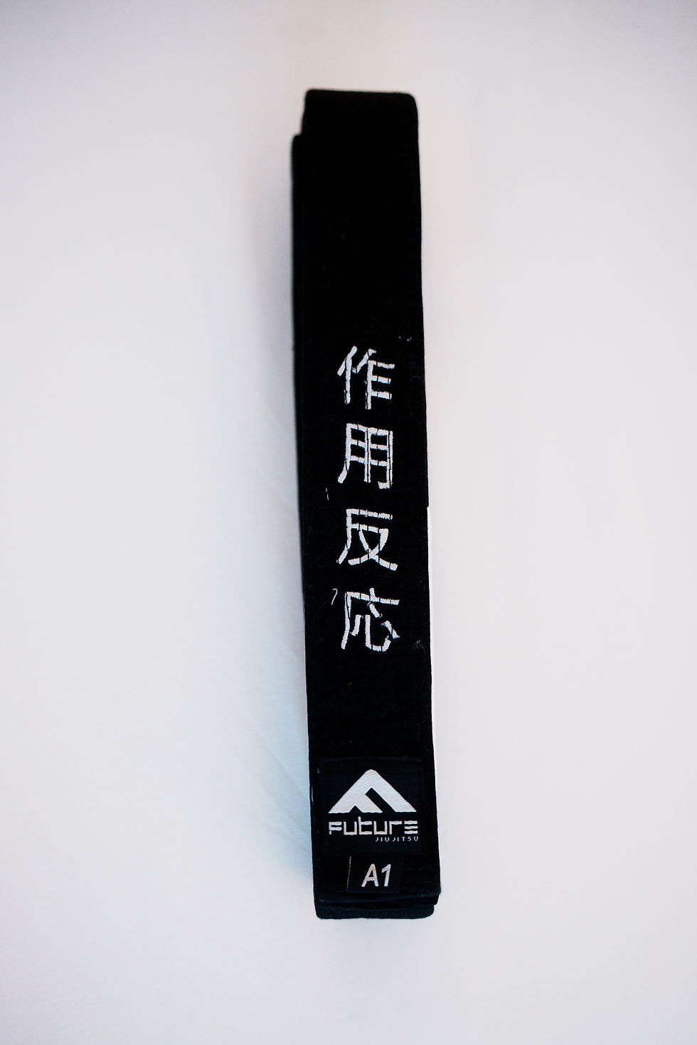 Miniatura: Faixa Premium Action Reaction Signature + Belt Box - Tarja Branca