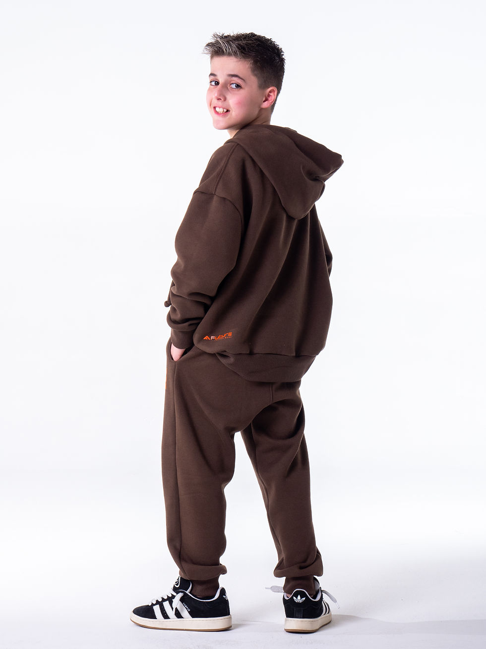 Miniatura: Calça Moletom Inf. FTR Brown Orange