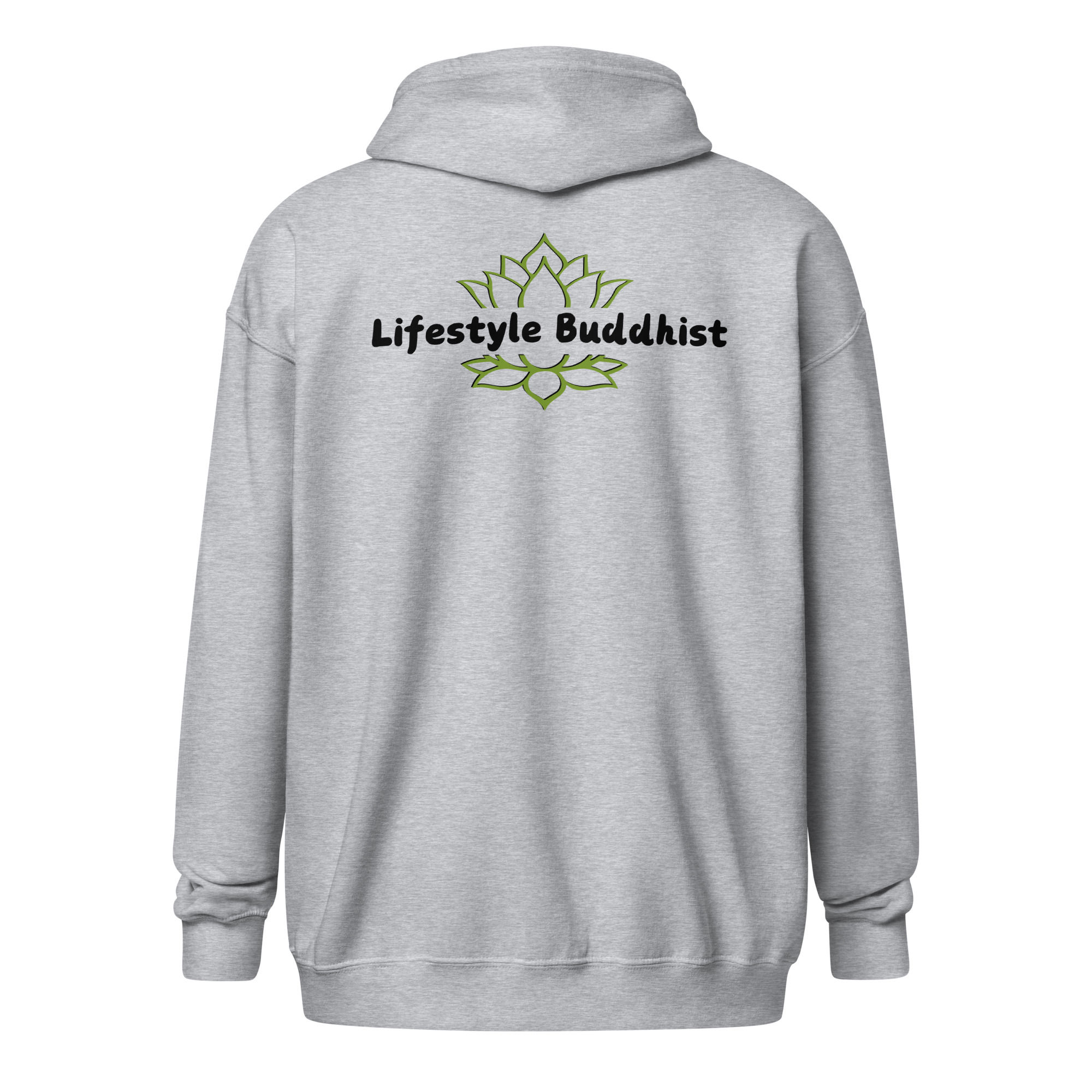 Lifestyle Buddhist Unisex Heavy Blend Zip Hoodie