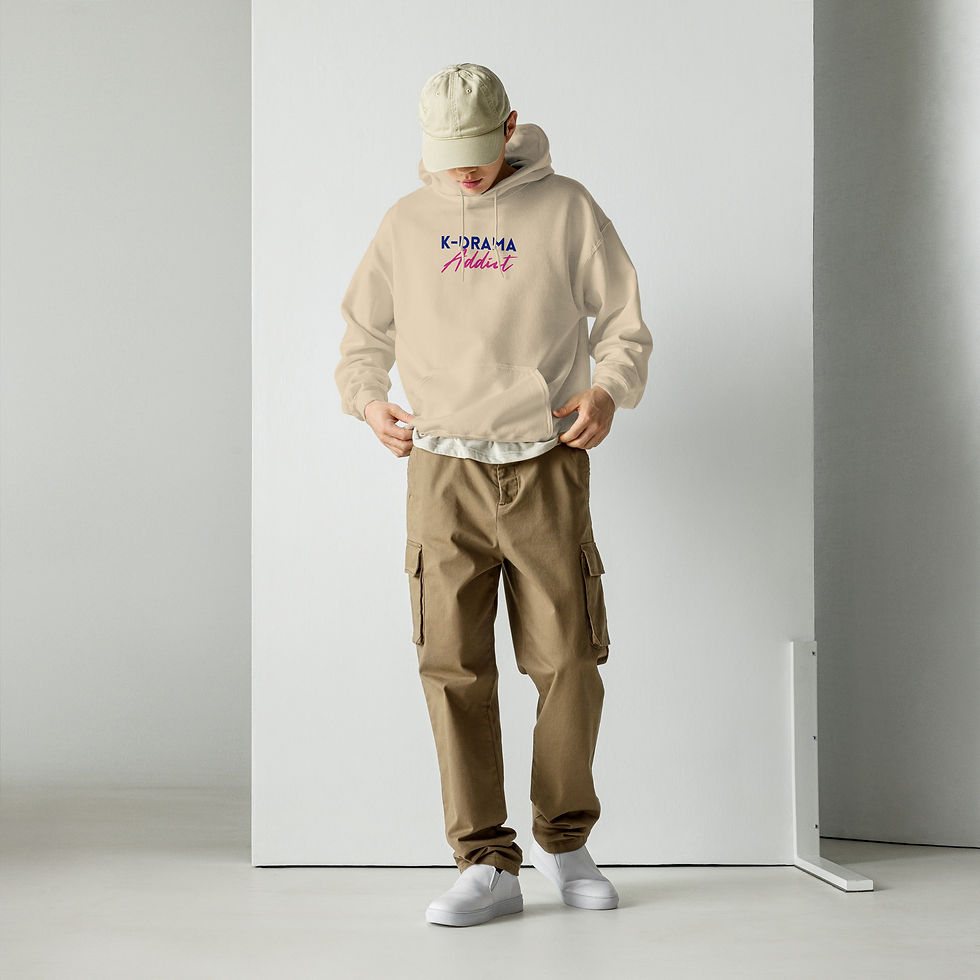 Thumbnail: K-Drama Addict Unisex Hoodie